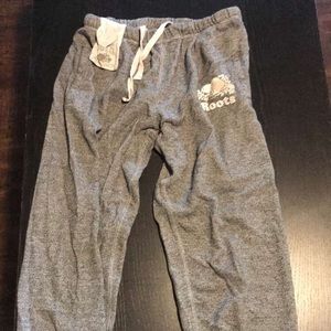 grey roots pants